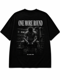 CAMISETA OVERSIZED "ONE MORE ROUND"